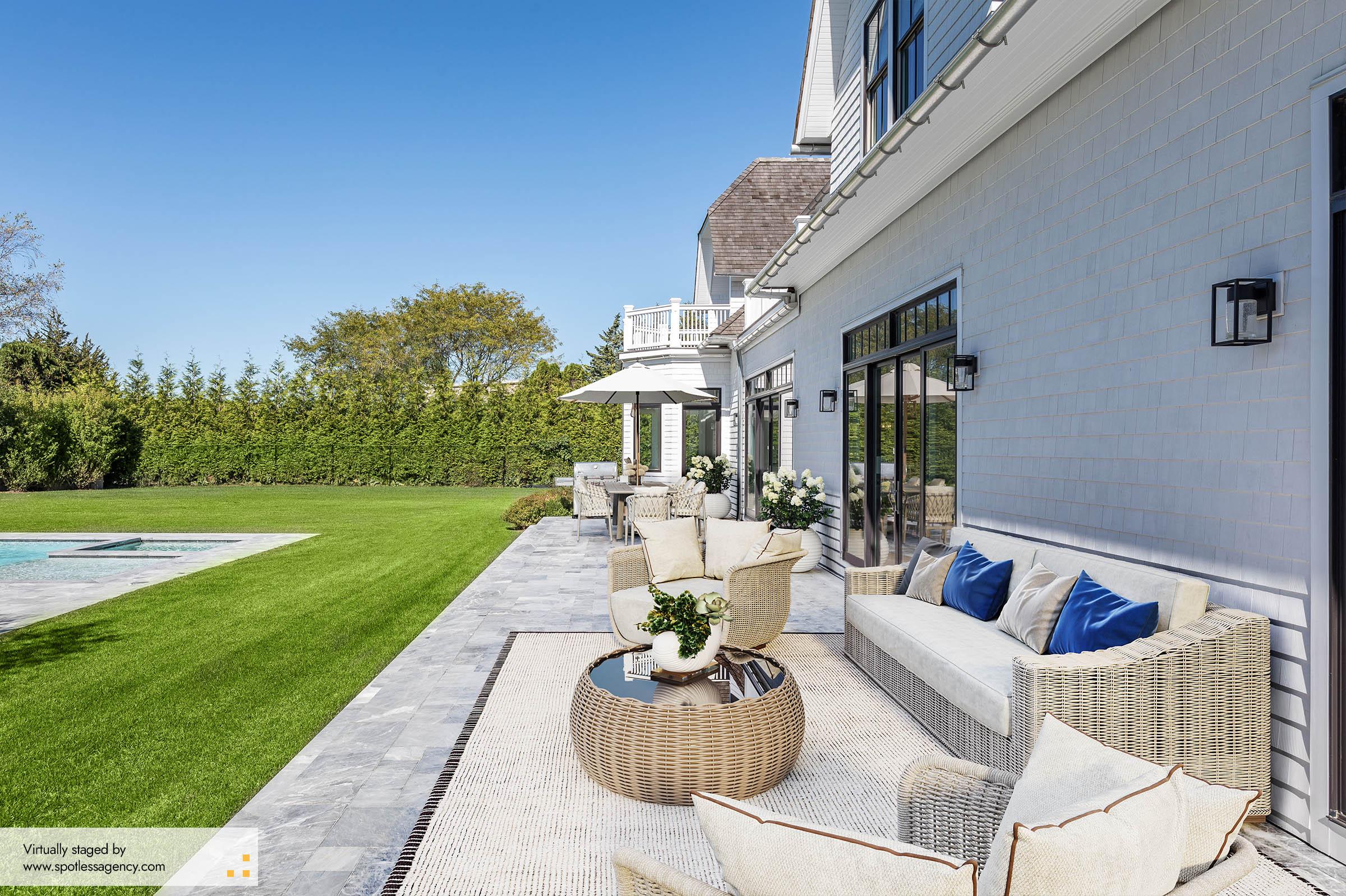 Terrace Virtual Staging