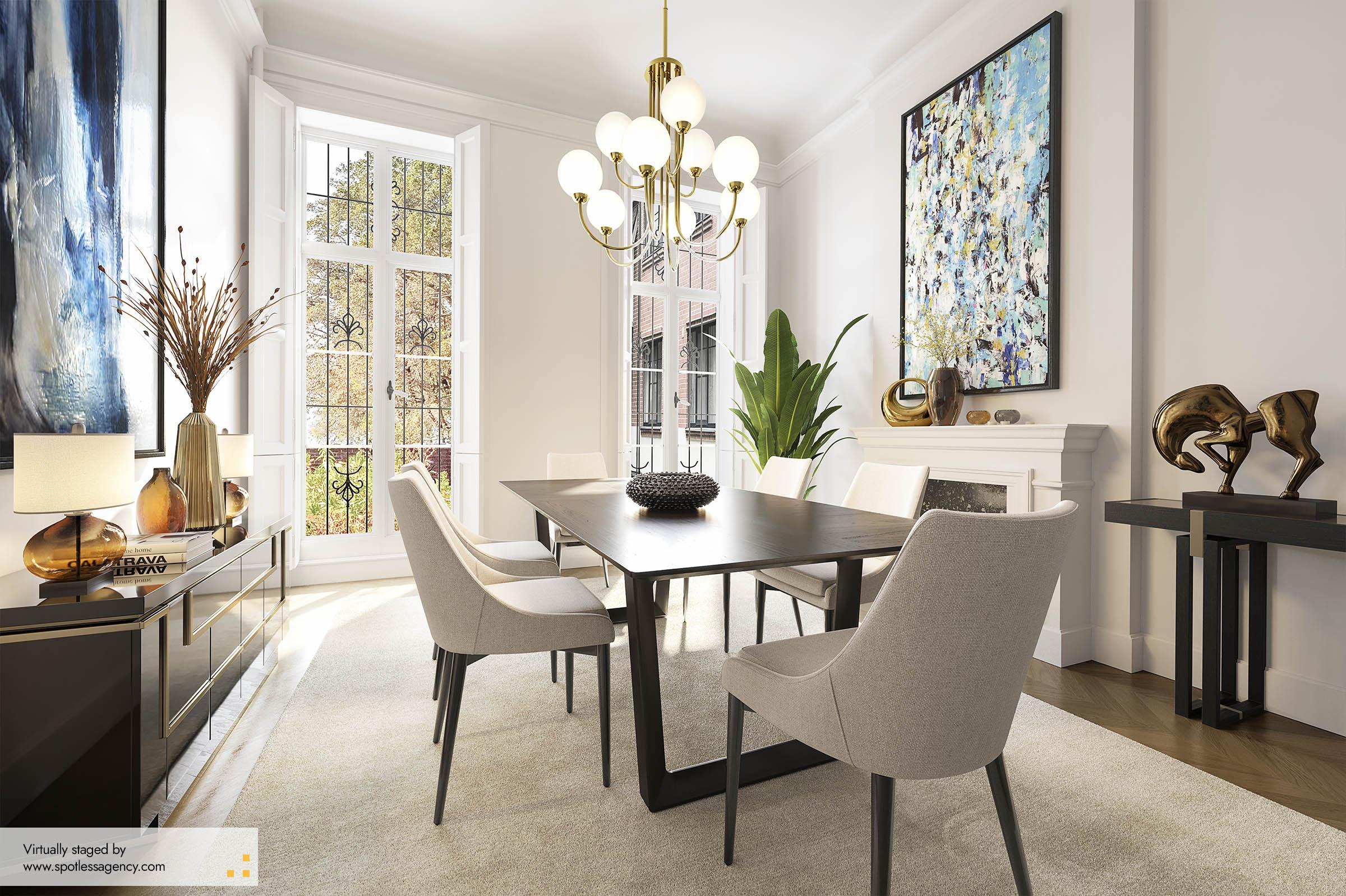 Dining Virtual Staging