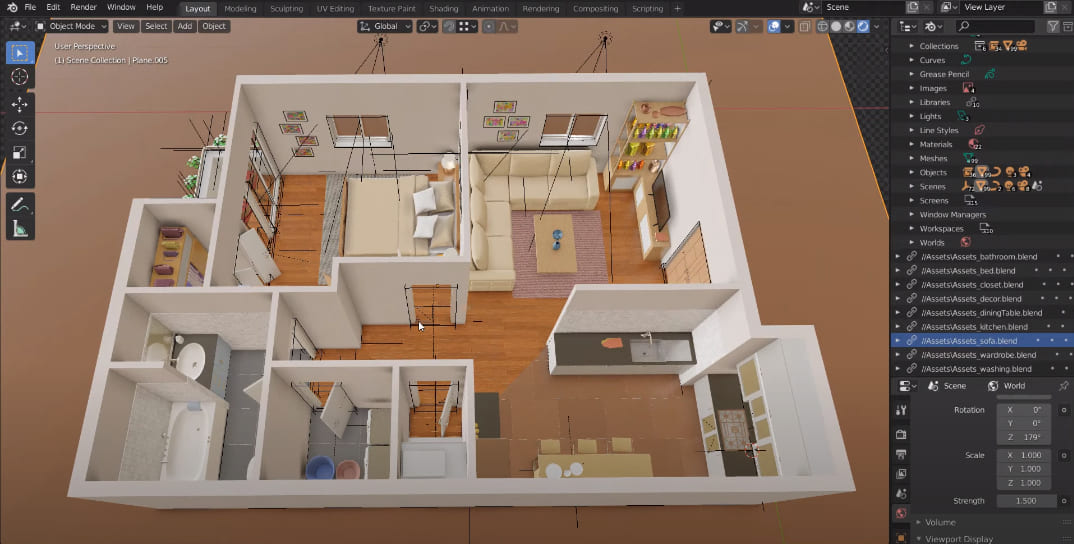 3d floor plan software