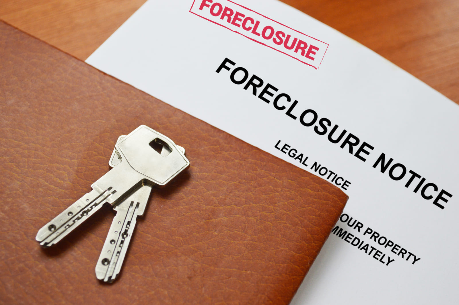 The number of foreclosures