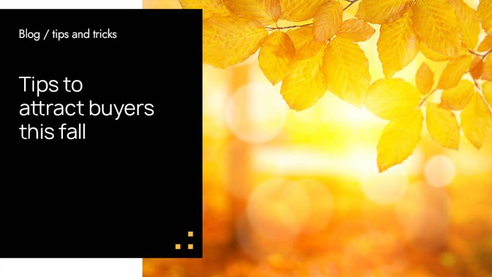 Tips To Attract Buyers This Fall